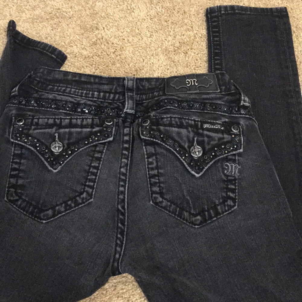Black Miss me skinny jeans